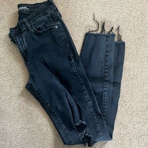 Old Navy Rockstar Black Skinny Jeans